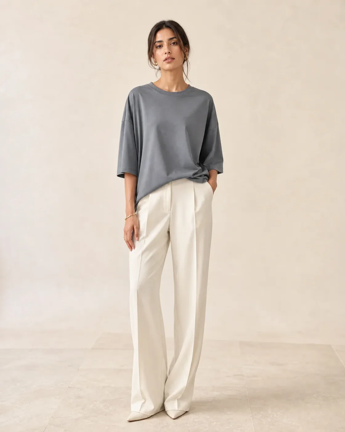 Slate Oversized Tee